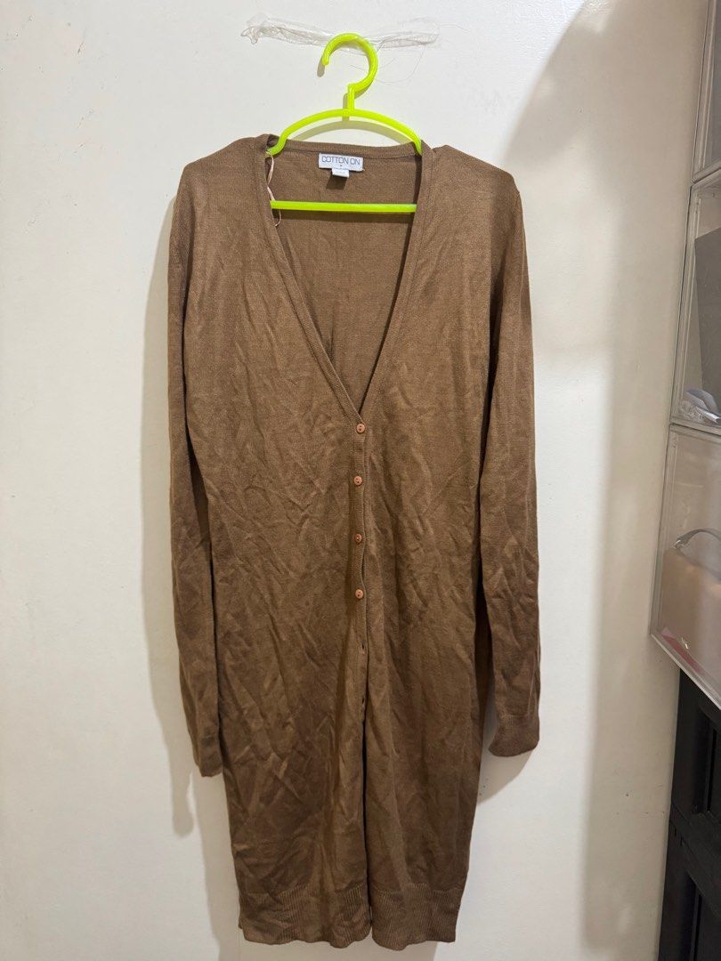 Cotton on cardigan dress (Category: Dresses) located in Quezon City. Submitted by shineeeey (Listing ID 1413320165, Image 1). Description: .