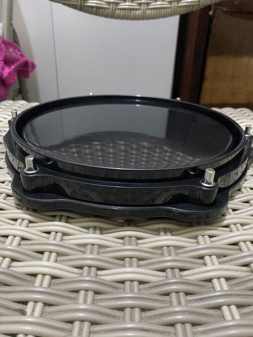Drum Pad (Category: Musical Instruments) located in Quezon City. Submitted by thebarchives_closet (Listing ID 1413285234, Image 3). Description: 8” tunable practice drum pad message if interested! delivery via lalamove or grab .