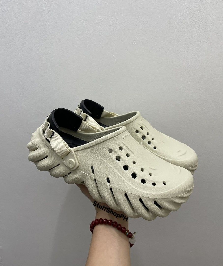 Echo clog Bone (Category: Slippers & Slides) located in Caloocan City. Submitted by annegarciichua (Listing ID 1413376109, Image 1). Description: Echo clog Bone M4/W6 ❌ SOLD ❌ M5/W7 ❌ SOLD ❌ M8/W10 ❌ SOLD ❌ M9/W11 ❌ SOLD ❌ M10/W12 ❌ SOLD ❌ M11 ❌ SOLD ❌ 💯 % Legit! ✅ Hang tags ✅ Zip lock.