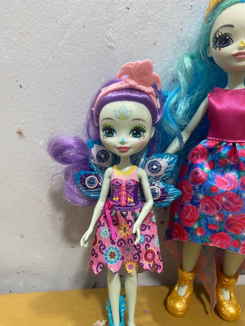 Enchantimals Dolls bundle (Category: Kids Toys) located in Marilao. Submitted by kylejay_15 (Listing ID 1413429123, Image 2). Description: -wysiwyg -sold as set -almost complete -need cleaning and hair spa -may bawas pa sa sure buyer -jnt or your choice of courier.