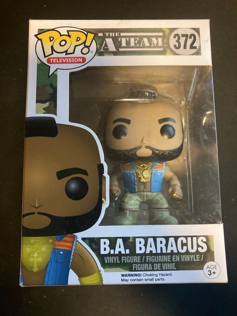 Funko Pop! Television The A-Team B.A. Baracus #372 (Category: Figurines & Statues) located in Quezon City. Submitted by ellle_c (Listing ID 1413428006, Image 1). Description: - Funko Pop! B.A. Baracus vinyl figure - From A-Team series Gcash Payment Only Delivery Only: Lalamove or Grab Express .