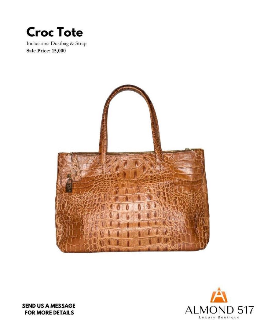 Furla croc tote bag (Category: Luxury Bags & Wallets) located in Taguig. Submitted by reimac_almond517 (Listing ID 1413378619, Image 1). Description: .