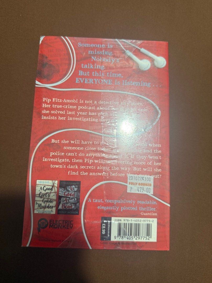 Good Girl, Bad Blood (Category: Storybooks) located in Manila. Submitted by sharr_09 (Listing ID 1413353575, Image 2). Description: RFS: declutter Price Negotiable 🥰.