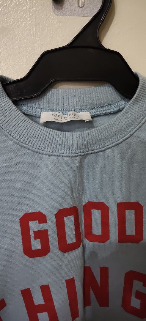 Good Things Take Time Sweatshirt (Category: Longsleeves) located in Quezon City. Submitted by jonree (Listing ID 1413328484, Image 2). Description: small croptop .