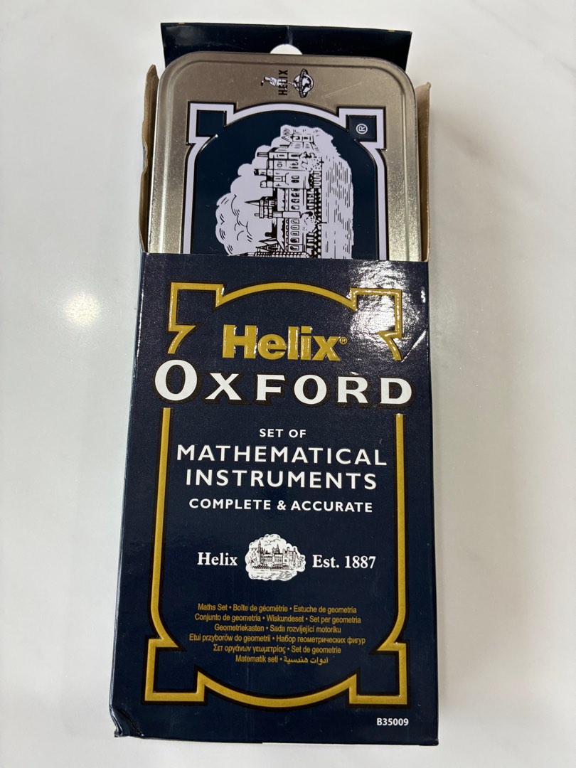 Helix Oxford Mathematical Instruments Set, Hobbies & Toys, Stationery ...