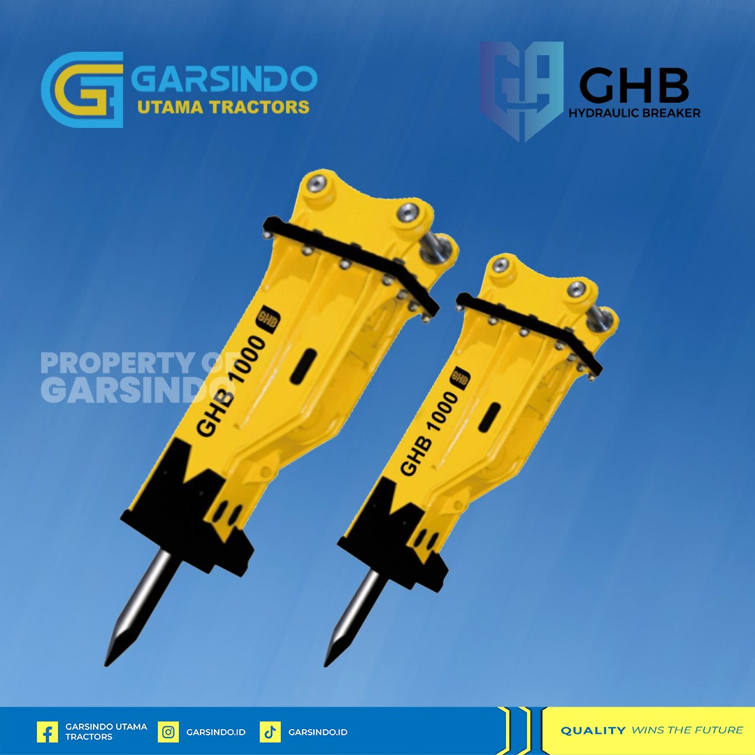 Hydraulic Breaker GHB 1400 di Kabupaten Sidoarjo, Jawa Timur – Unit ...