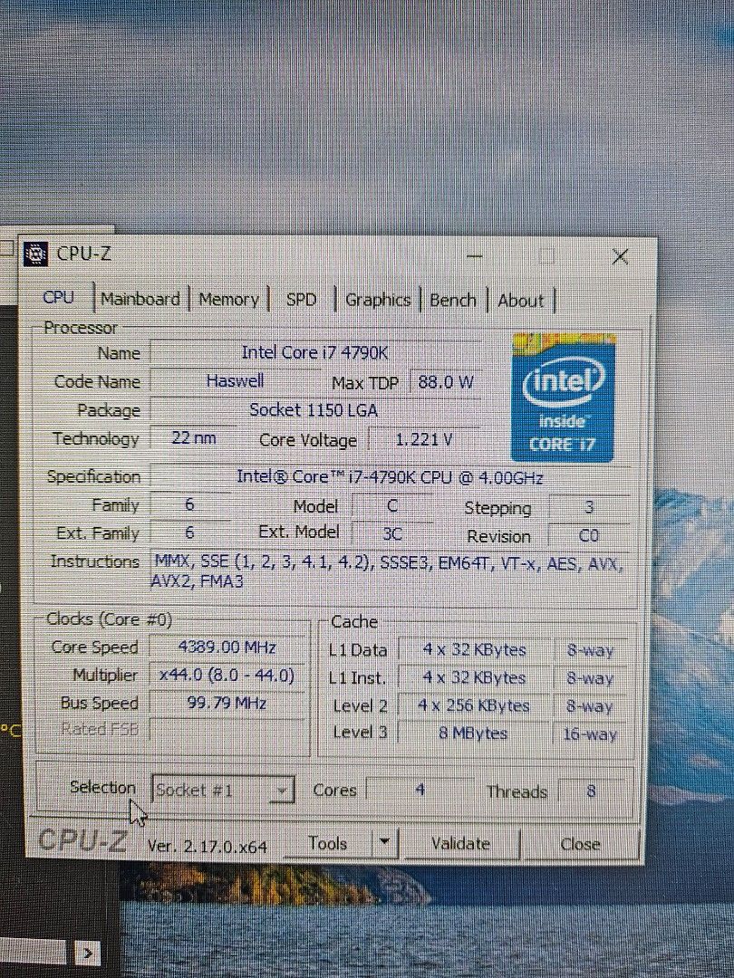 intel core i7-4790k windows 11 compatibility