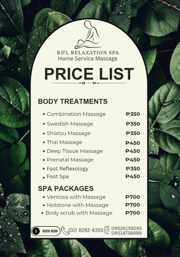 Massage Home Services in Manila (Category: Massage Devices) located in Makati City. Submitted by rlrelaxationspa11 (Listing ID 1413349526, Image 2). Description: ✅ Legit and Good Massage ✅ No Hidden Charges ✅ Strictly clean massage only 📌 Minimum hours required in some locations 📌 Monday to Sunday (1pm-2am).