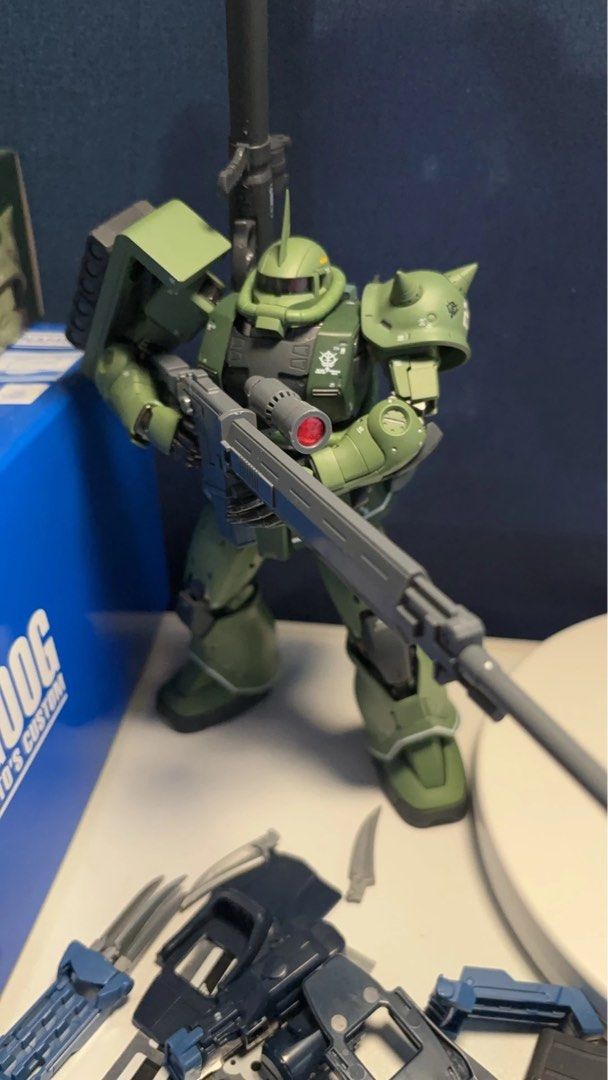 MG 1/100 Gundam/Zaku ASR-78 MS anti ship rifle third party kit (Category: Gundam Model Kits) located in Singapore. Submitted by lordsatan666 (Listing ID 1413377308, Image 6). Description: MG 1/100 Gundam/Zaku ASR-78 MS anti ship rifle third party kit -Brand new in box, all runners sealed. .