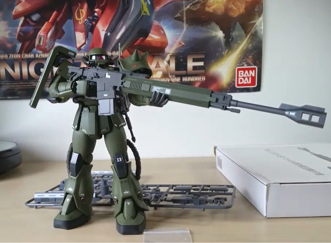 MG 1/100 Gundam/Zaku ASR-78 MS anti ship rifle third party kit (Category: Gundam Model Kits) located in Singapore. Submitted by lordsatan666 (Listing ID 1413377308, Image 8). Description: MG 1/100 Gundam/Zaku ASR-78 MS anti ship rifle third party kit -Brand new in box, all runners sealed. .