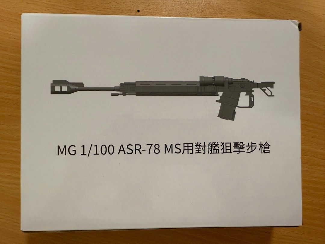 MG 1/100 Gundam/Zaku ASR-78 MS anti ship rifle third party kit (Category: Gundam Model Kits) located in Singapore. Submitted by lordsatan666 (Listing ID 1413377308, Image 4). Description: MG 1/100 Gundam/Zaku ASR-78 MS anti ship rifle third party kit -Brand new in box, all runners sealed. .