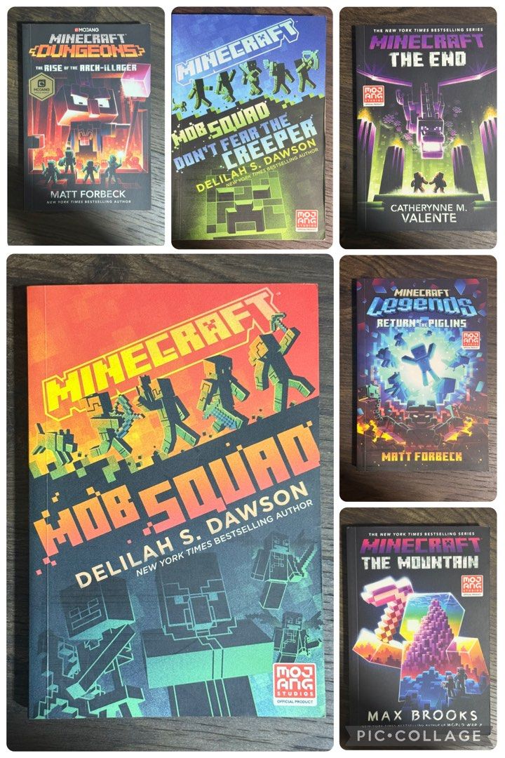Minecraft Ook Collection Minecraft Book Collection - Set 1, Hobbies & Toys, Books & Magazines ...