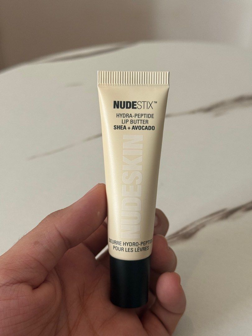 Nudestix hydra-peptide lip butter (clear) (Category: Makeup) located in Quezon City. Submitted by quirksandcurls (Listing ID 1413290265, Image 1). Description: Full size Unused.