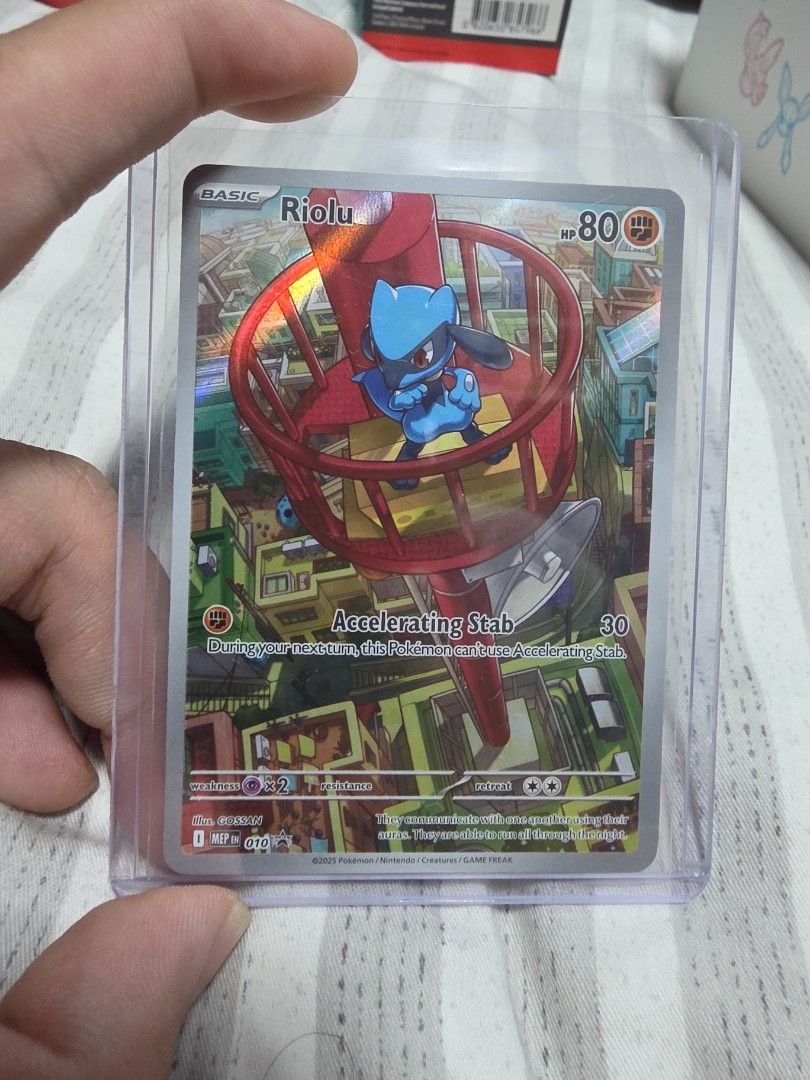Pokémon TCG - Riolu 010/MEP Illustration Rare (Mega Evolution ETB Promo ...