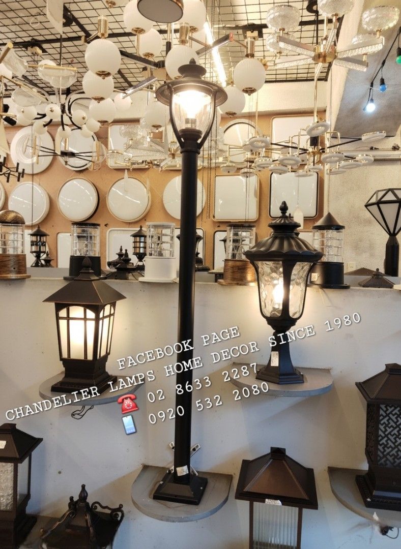 Post lamp. Dm for the price list (Category: Lighting) located in Antipolo. Submitted by homelightingtrading (Listing ID 1413304385, Image 3). Description: New year sale promo POST LAMP 💡 SAME-DAY DELIVERY NATIONWIDE 🚚 C.O.D METRO MANILA 🏙️ PROVINCE AREA PAYMENT FIRST 💳 PREMIUM HIGH QUALITY 💎 BRAND NEW WARRANTY GUARANTEE ✅ #Sale #Promo #Lamp #Delivery #COD #Quality #Warranty #Guarantee.