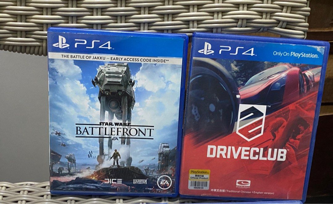 PS4 Games (Category: PlayStation) located in Quezon City. Submitted by thebarchives_closet (Listing ID 1413282646, Image 2). Description: GTA V 850 Tekken BRAND NEW - 1200 Star Wars battlefront - 650 Moto Gp - 400 DriveClub - 550 Gran Turismo Sport 1200 The walking dead 300 SOLD Need for speed rivals 750.