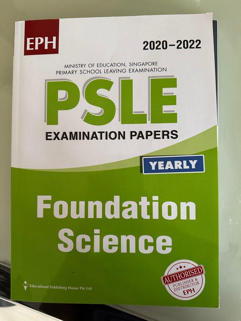 PSLE foundation science examination papers, Hobbies & Toys, Books ...