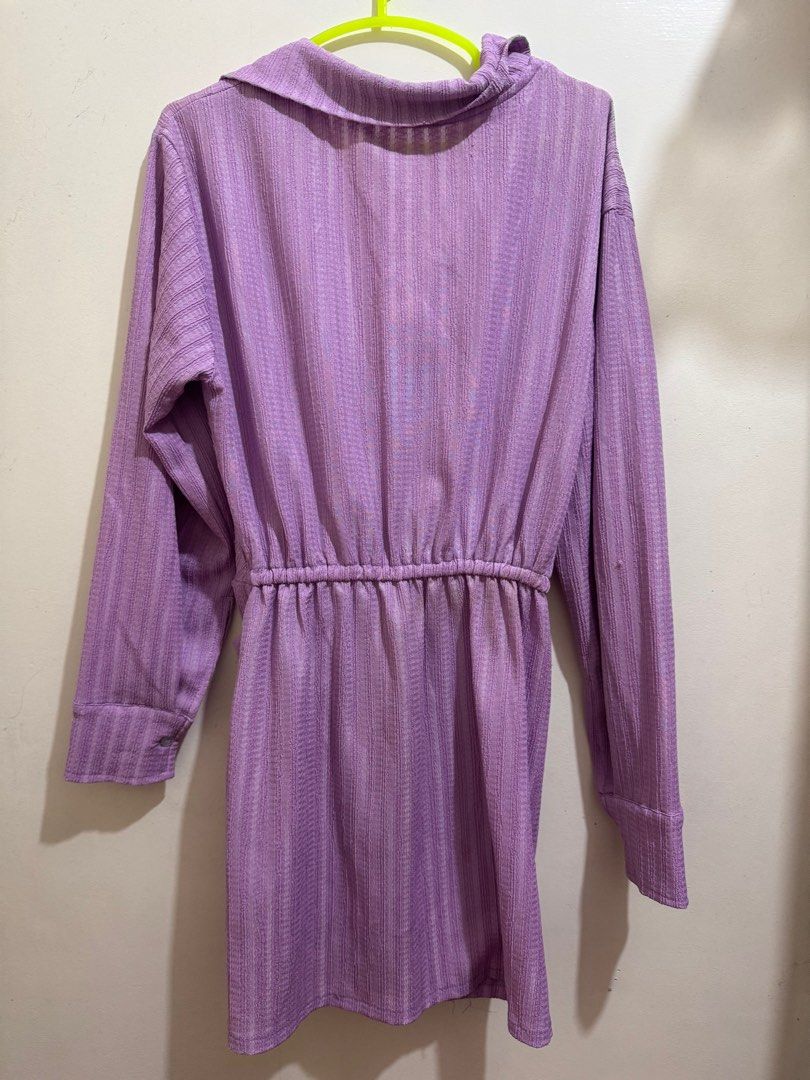 Purple long sleeve dress (Category: Dresses) located in Quezon City. Submitted by shineeeey (Listing ID 1413317218, Image 2). Description: .
