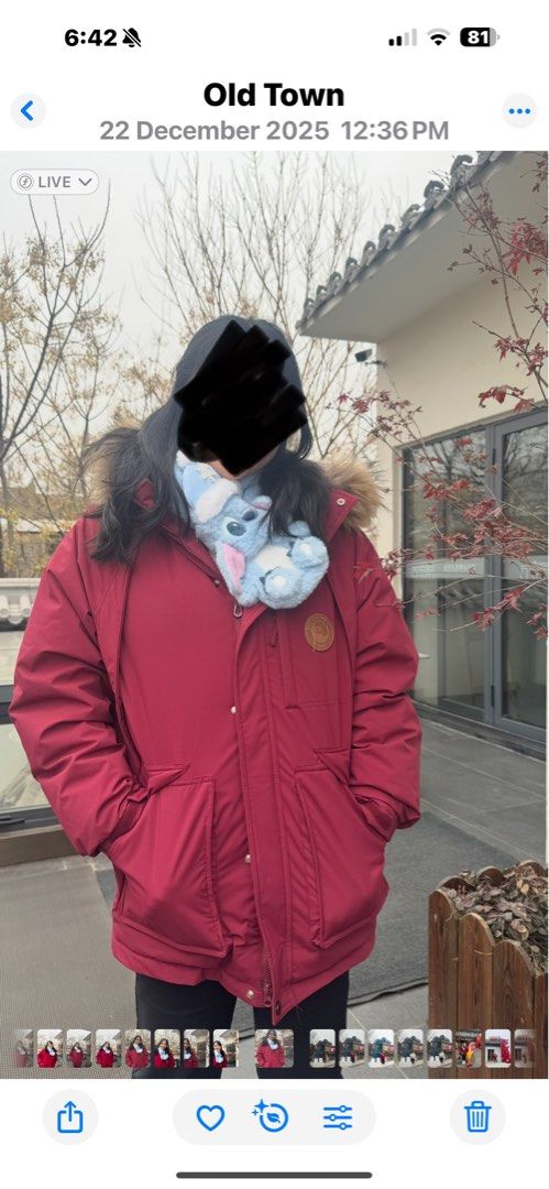 Red Winter Jacket (Category: Coats, Jackets and Outerwear) located in Subang Jaya. Submitted by minispike (Listing ID 1413347021, Image 1). Description: Height 160-170cm Length 74cm Chest 116-120cm Shoulder 50-51 cm Only use once . Like new. .