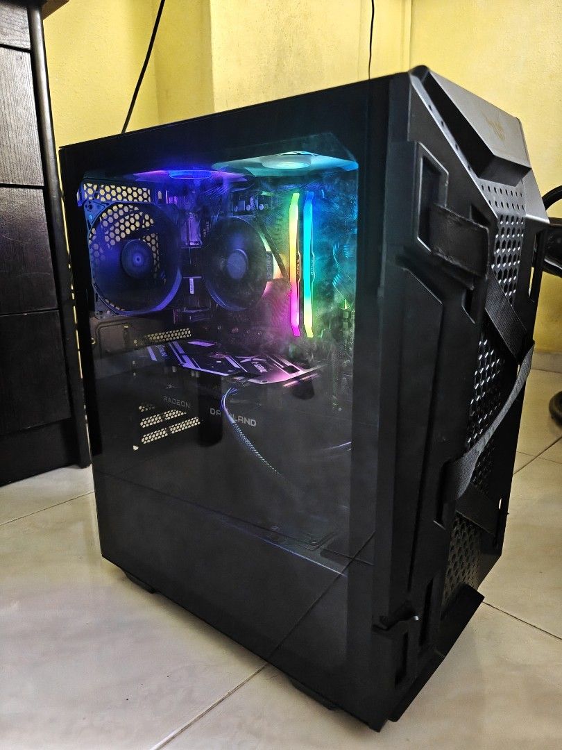 RX6600 RYZEN 5500 1TB SSD 16GB RAM GAMING PC