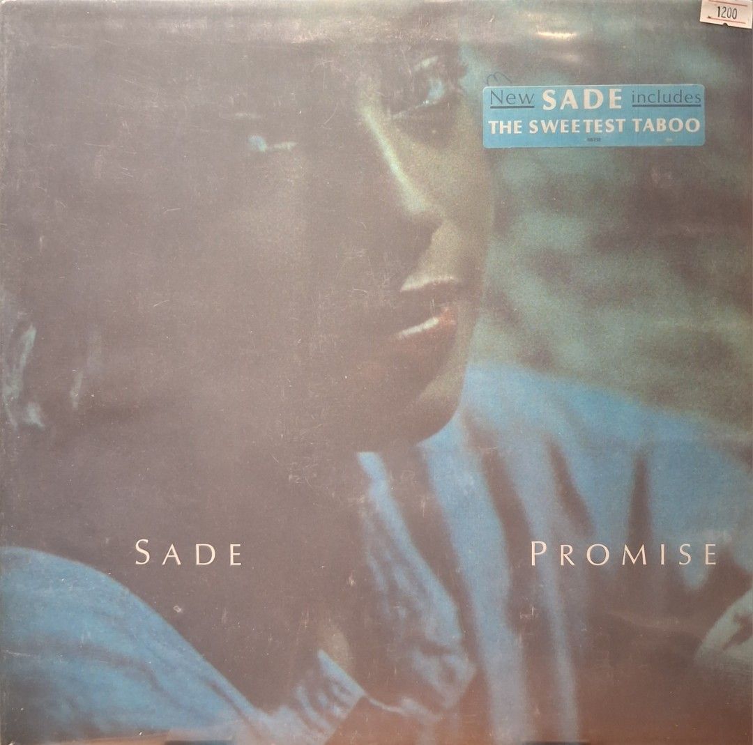 Sade-promise vinyl record (Category: Vinyls) located in Quezon City. Submitted by pooh_laa (Listing ID 1413327781, Image 1). Description: - Sade "Promise" vinyl record. - Features iconic cover art. - Includes "The Sweetest Taboo". - Perfect for collectors and Sade fans..
