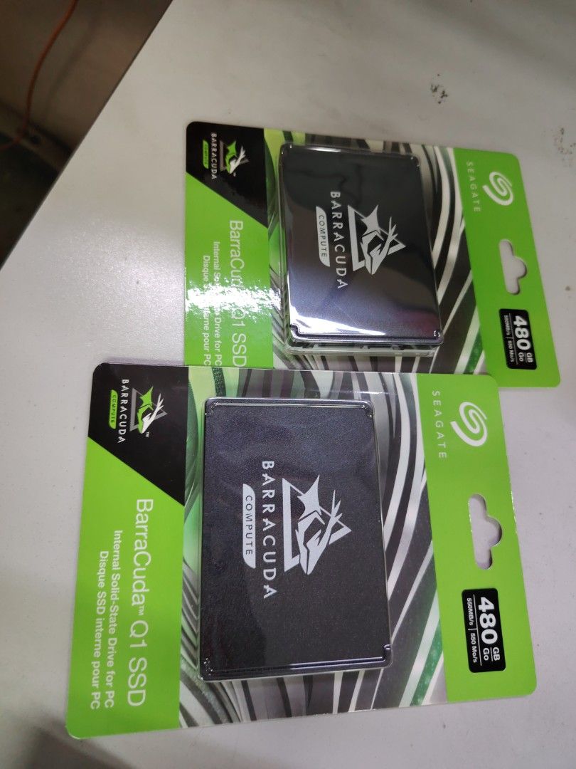 Seagate Barracuda Q1 480GB SSD, Computers & Tech, Parts & Accessories ...