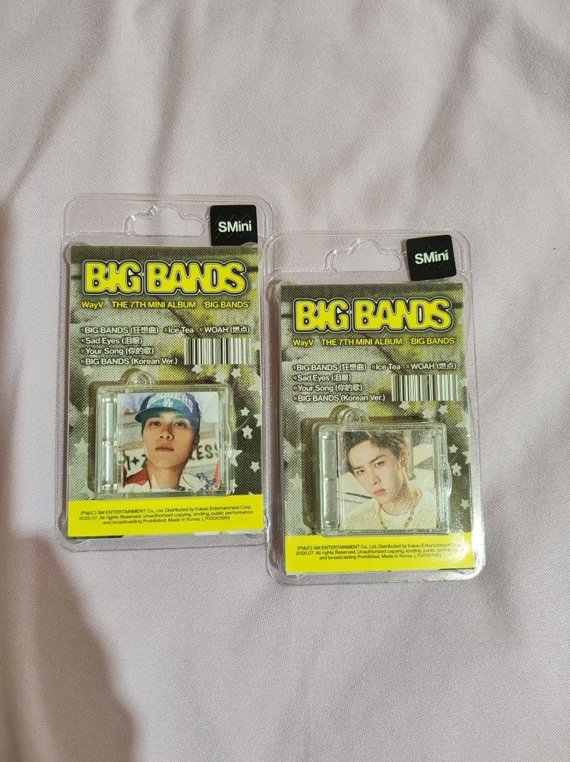 Sealed WayV Big Bands smini album (Category: CDs & DVDs) located in Bulacan. Submitted by wayvision1001 (Listing ID 1388289974, Image 1). Description: Sealed WayV Big Bands smini album KUN HENDERY.
