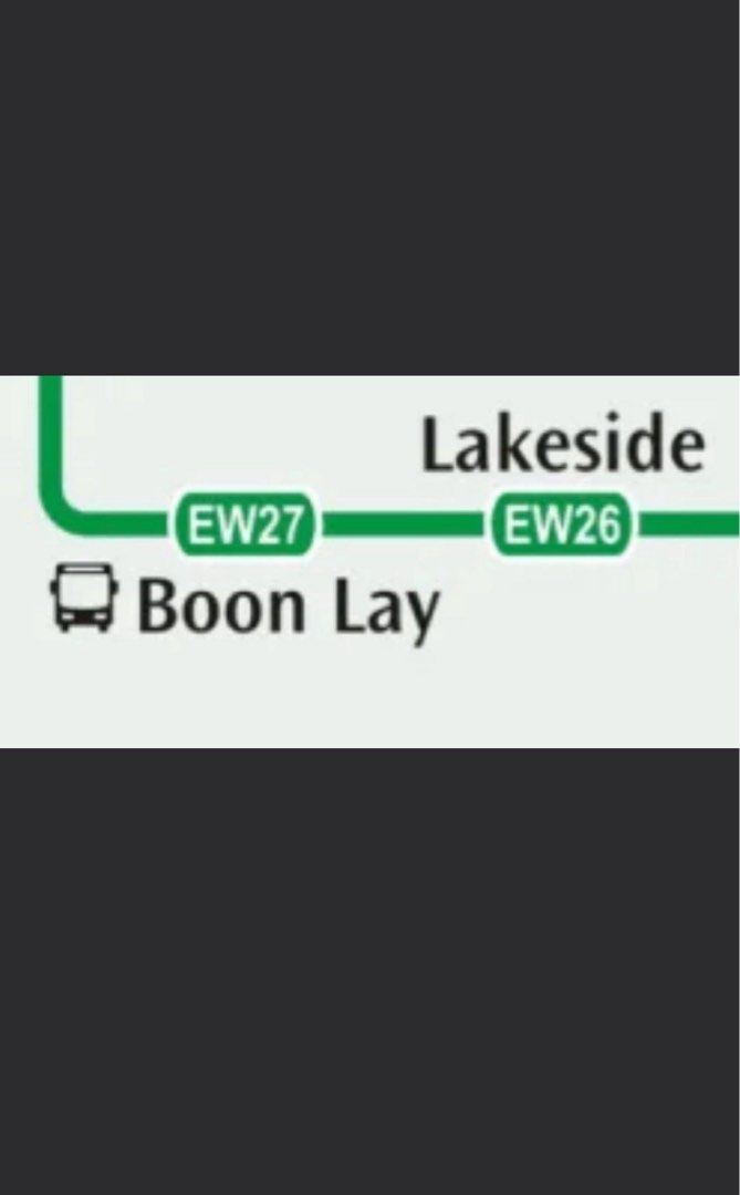 Singapore MRT Map - Boon Lay to Lakeside, Property, Rentals, HDB on ...