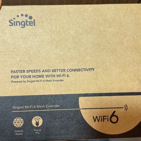 SingTel wifi 6 mesh router445554362512189440