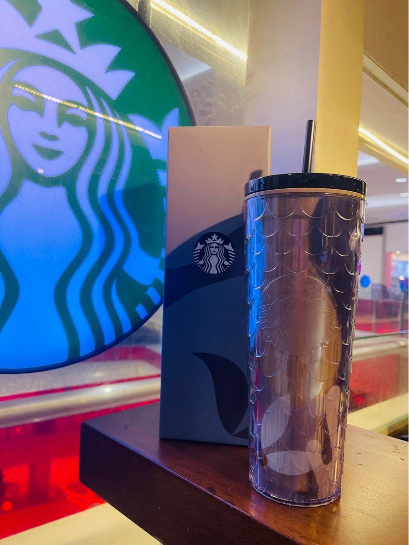 Starbucks Cold cup 2026 (Category: Water Bottles & Tumblers) located in Manila. Submitted by ttbbkk (Listing ID 1413277140, Image 1). Description: - Starbucks cold cup tumbler with mermaid tail design 2026 - with paper paper bag Mode of Payment: Gcash/BPI Mode of Delivery: Grab Express/ Lalamove Delivery fee: to be shouldered by the customer .