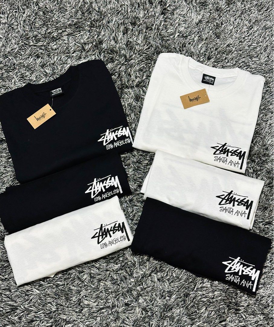 Stussy Chapter Tees (Santa Ana) (Category: Tshirts & Polo Shirts ) located in Mandaluyong City. Submitted by edrey13 (Listing ID 1413428709, Image 1). Description: STUSSY CHAPTER TEES FOR SALE (BRAND NEW WITH TAG) STUSSY CHAPTER TEE (SANTA ANA) PRICE: 4,500 PHP SIZES AVAILABLE: WHITE: Small SHIPPING: C/O BUYER MOP: PAY MAYA/BANK TRANSFER (BDO/UNIONBANK).