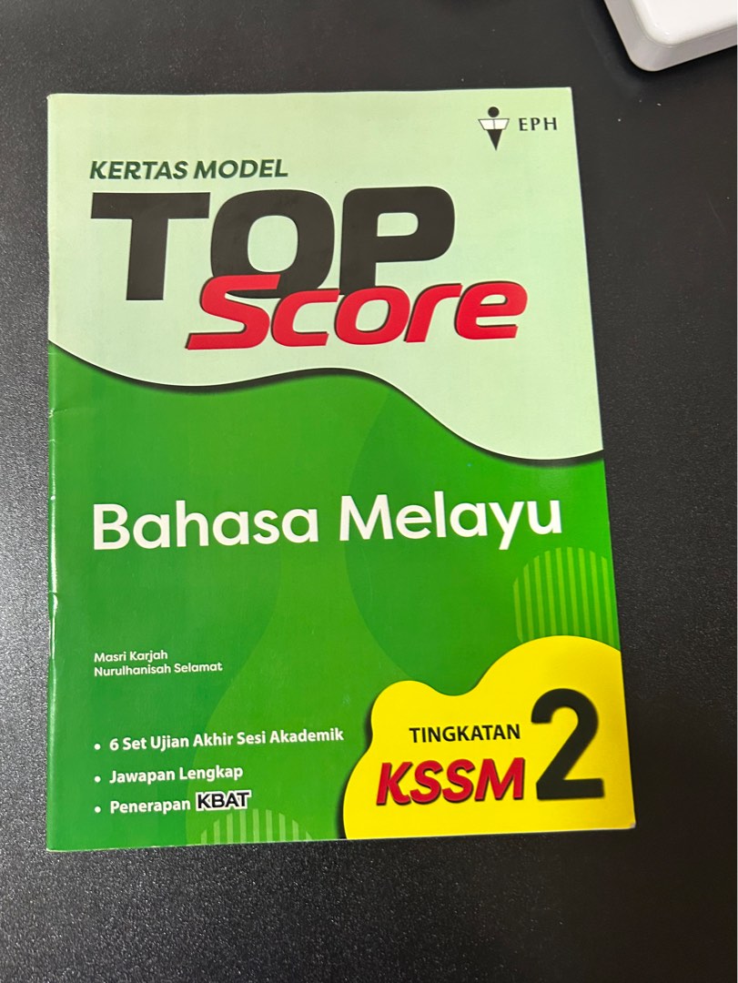 Top Score Bahasa Melayu Tingkatan 2 KSSM, Hobbies & Toys, Books ...