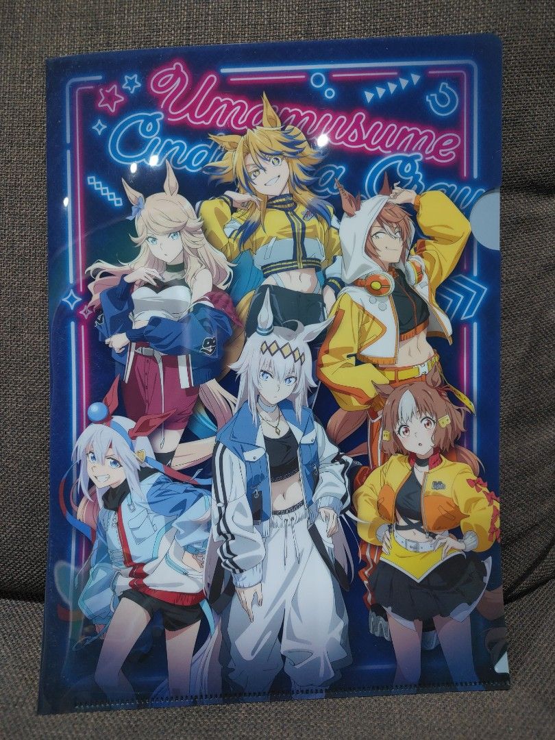 uma musume LAWSON Collab Exclusive A4 clear file folder Group Version (Category: Stationery & School Supplies) located in Makati City. Submitted by the_seller_all_trusted_one (Listing ID 1413314308, Image 1). Description: uma musume LAWSON Collab Exclusive A4 clear file folder Group Version very good condition item loc makati mod sdd shipping mop bpi gcash.