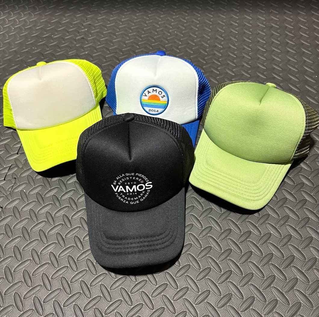 Vamos Trucker Cap (Category: Caps & Hats) located in Taguig. Submitted by RKCulture (Listing ID 1413401863, Image 2). Description: TRUCKER HAT 5-panel construction and a mesh back with a snapback closure. 55-57cm Used but in excellent condition FREE Stickers PM for inquiries.