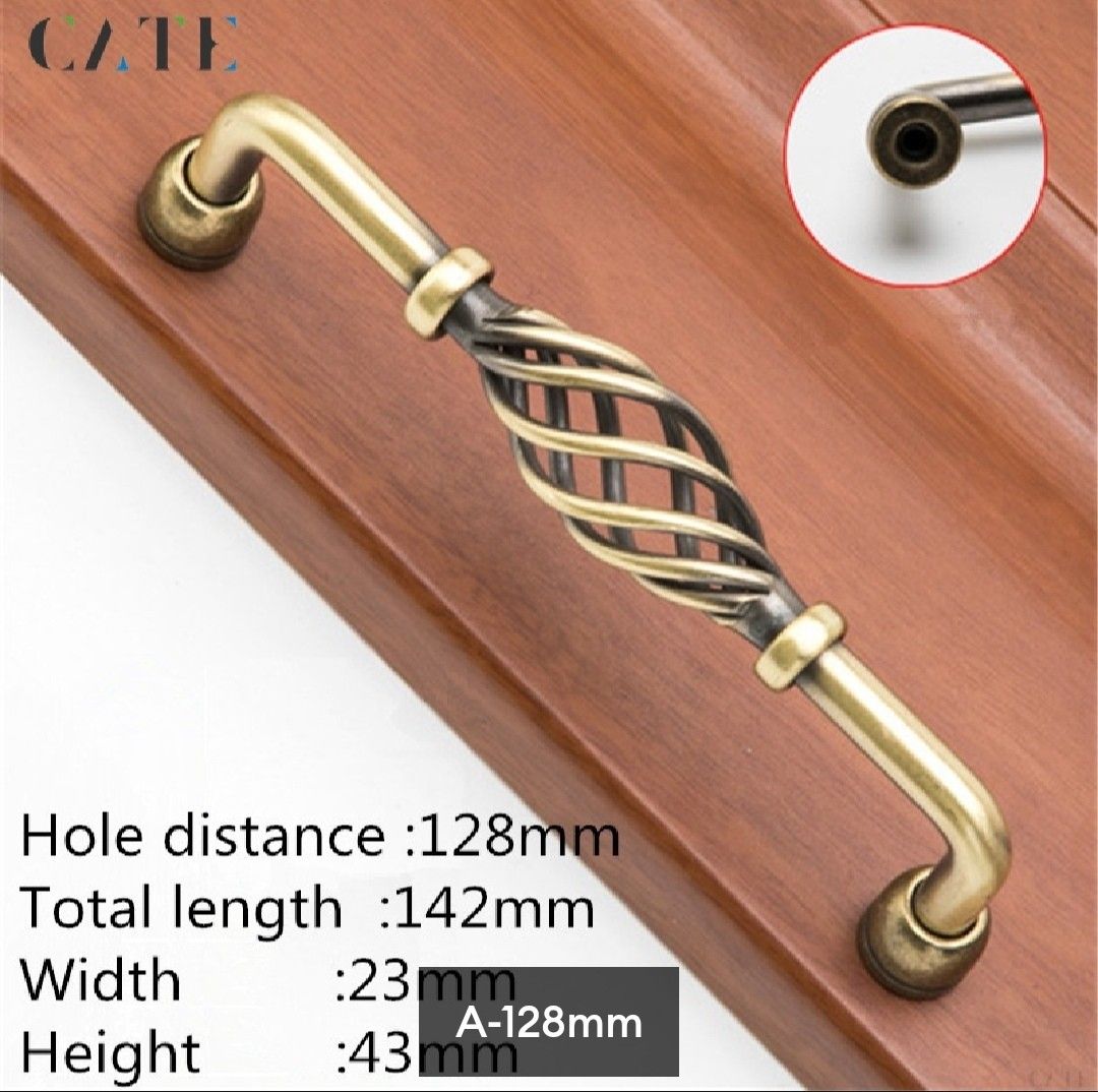 Vintage Bronze Cabinet / Drawer Handle (Category: Office Furniture & Fixtures) located in Manila. Submitted by yellowdove (Listing ID 1413420077, Image 3). Description: - Vintage Bronze Cabinet or Drawer handle handle - Classic design design - 128 mm - only 1 pc available available - shipping to be shouldered by buyer.