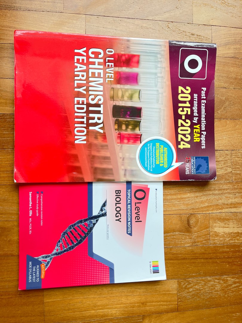 Yearly pure chemistry TYS 2024 + pure biology TYS revision guide 2024, Hobbies &amp; Toys, Books ...