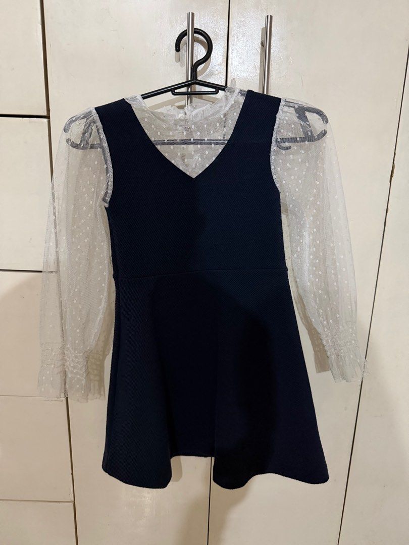 Zara Dress for kids (Category: Dresses) located in Quezon City. Submitted by jaaaane (Listing ID 1413260430, Image 1). Description: Zara Dress for kids Size: 6 / 116CM RFS: decluttering/outgrown.