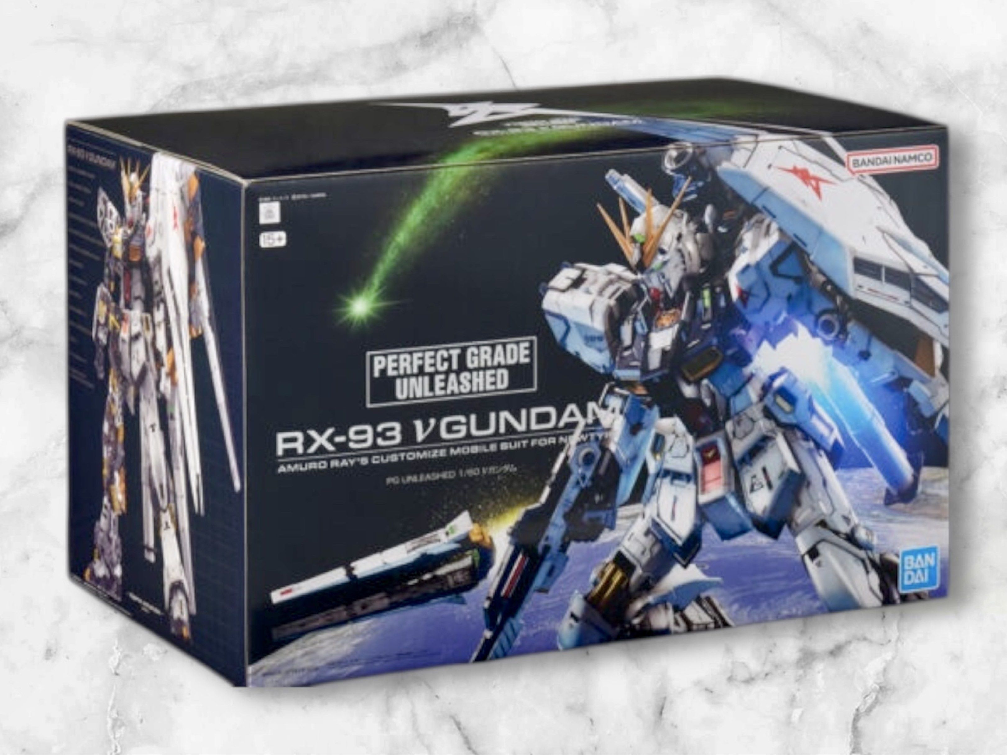 門市現貨 Bandai PG Perfect Grade Unleashed RX-93 ν Gunda 1/60 RX-93 Nu ...