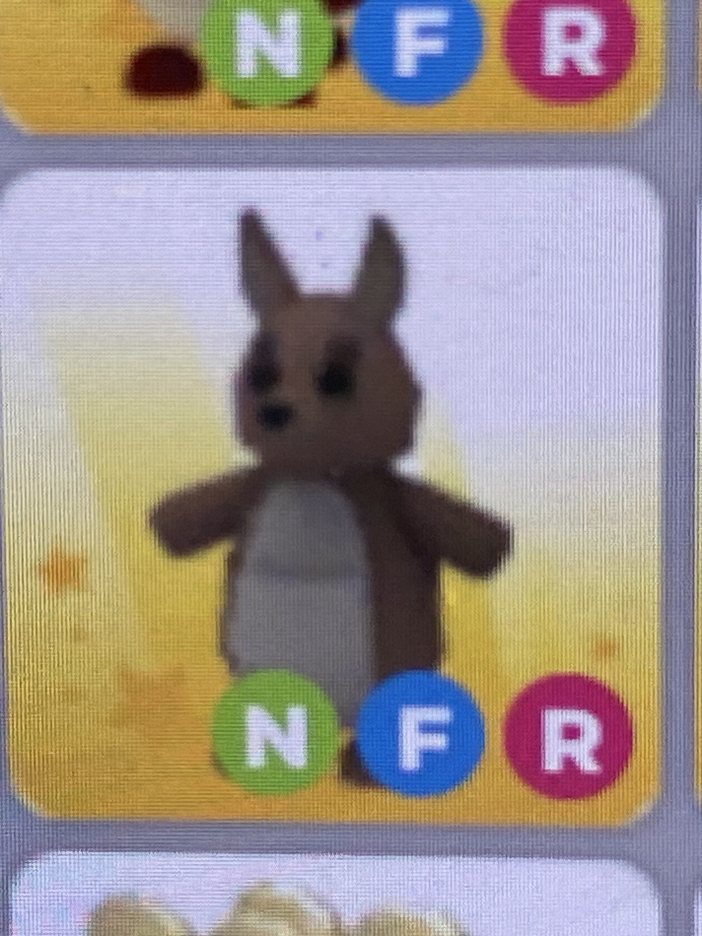 Adopt Me! Neon Fly Ride Kangaroo, Video Gaming, Video Games, Others on ...