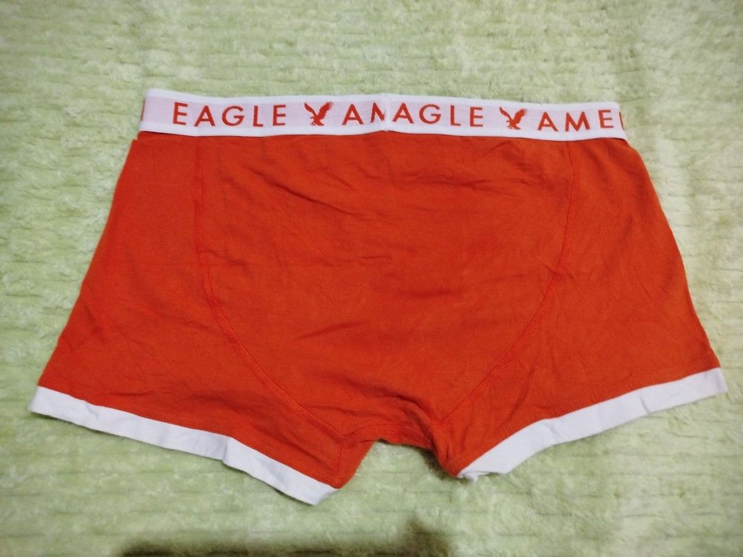 American Eagle XL Boxer brief (Category: Underwear) located in Santa Maria. Submitted by jetro89 (Listing ID 1418726413, Image 2). Description: 📌 Brand Authentic 📌Like New Condition 📌 Washed Ready to wear 📌 Color rate 9.5/10 📌 No Issue 📌 Color may vary due to lighting 📌 Add 50 pesos for Shipping fee more than 1 item free na shipping fee NOTE: all items are thrifted manage your expectations.