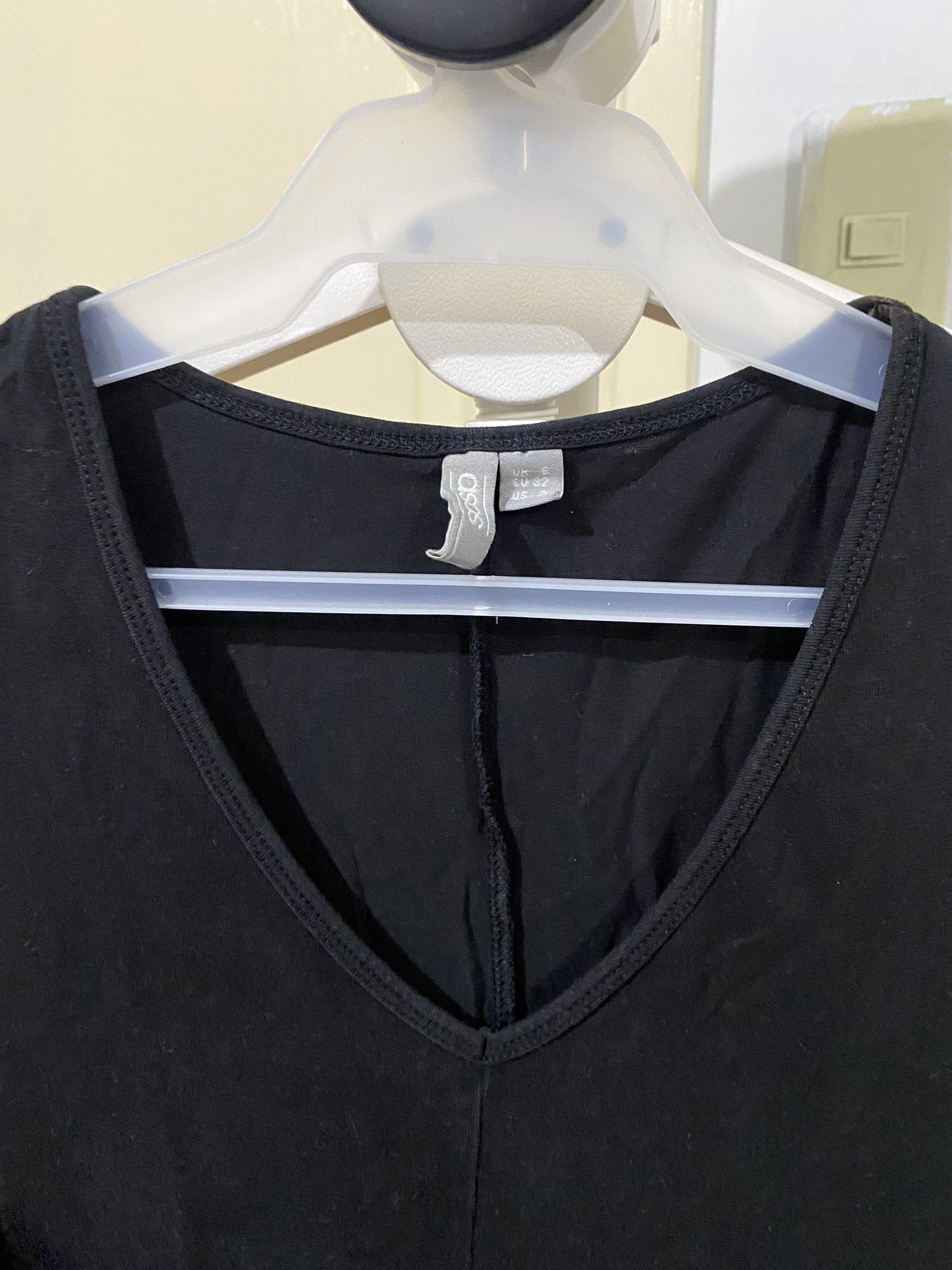 ASOS Black V-Neck Dress (Category: Dresses) located in Pasig City. Submitted by jodcltr (Listing ID 1418758768, Image 2). Description: BUY ANY FROM THE LIST AND THIS IS FOR FREE! 🙂.