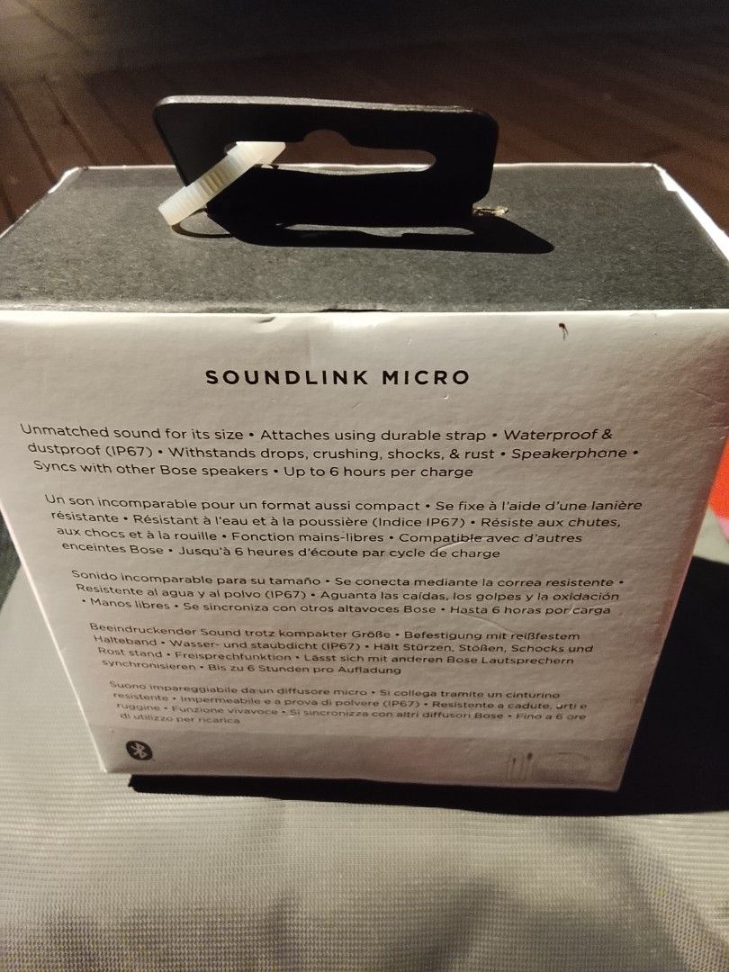 Bose Soundlink Micro Bluetooth Speaker - Stone Blue444109268347136001