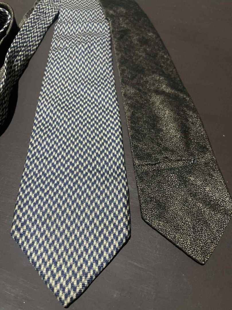 Bslenciaga and Fendi neck tie (Category: Luxury Apparel) located in Passi. Submitted by janbelisario (Listing ID 1418677724, Image 1). Description: Well used conditions GUARANTEED ORIGINAL 2pcs balenciaga and Fendi.