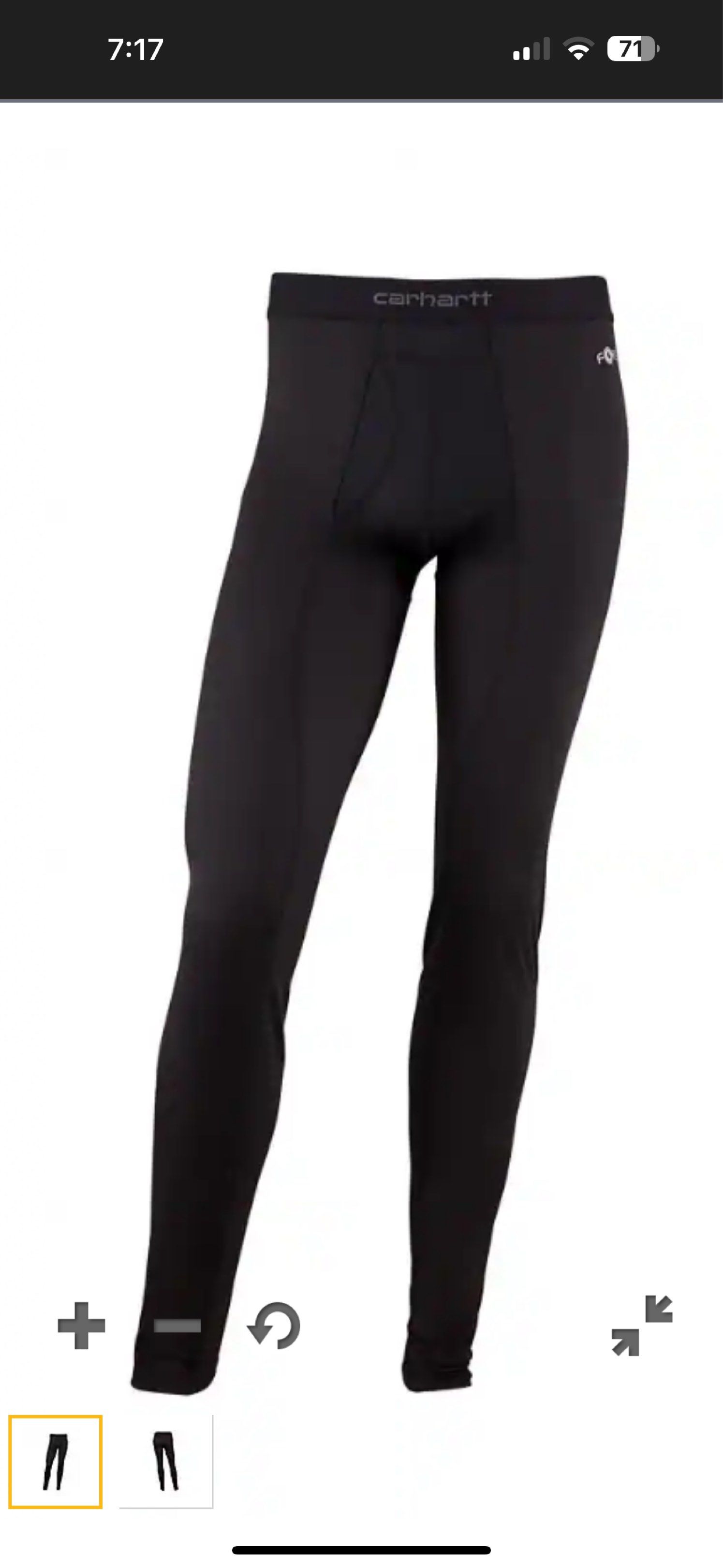Carhartt Thermal Long Underwear (Category: Underwear) located in Baguio. Submitted by _colie_ (Listing ID 1418702918, Image 2). Description: size medium on tag like new condition .