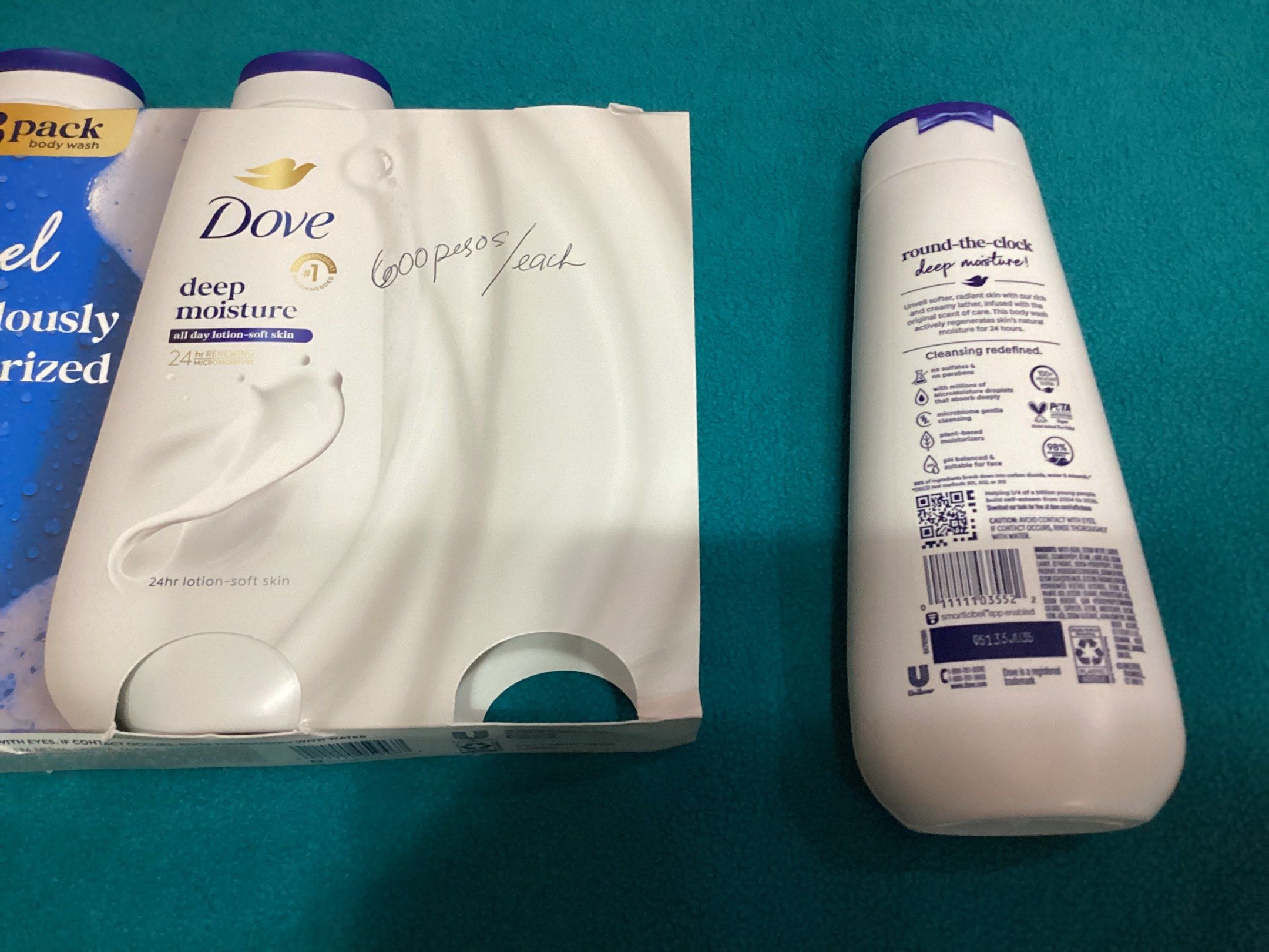Dove Deep Moisture Body Wash (Category: Body Care) located in Davao. Submitted by ferdipt (Listing ID 1418673550, Image 3). Description: Body Wash Deep Moisture .