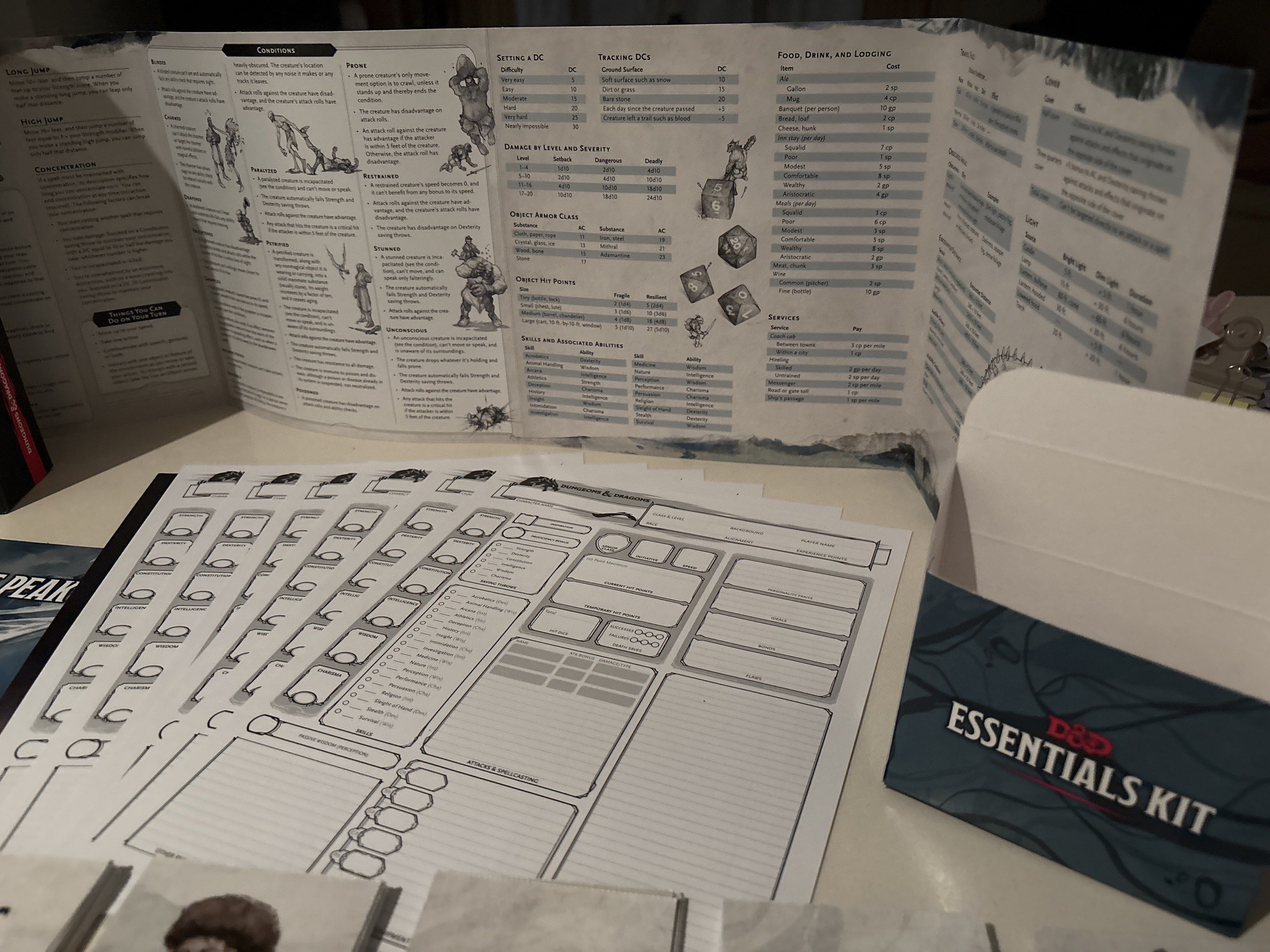 Dungeons & Dragons Essentials Kit, Hobbies & Toys, Toys & Games on ...