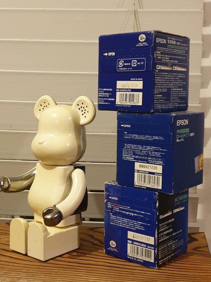 Epson Photo Paper Rolls (Category: Printers, Scanners & Copiers) located in Las Pinas. Submitted by oldsthetics (Listing ID 1418769542, Image 3). Description: Epson Photo Paper Rolls ▪︎Epson K89ROLPS2 Photo Paper (Glossy) 89mm x 10m Paper Roll ▪︎Epson PM Photo Type (Glossy) 89mm x 7m Paper Roll ▪︎Epson MC Photo Paper (Semi-Gloss) 89mm x 7m Paper Roll Kindly check compatibility for your printers Sealed new old stock This is an old item that maybe 