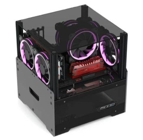 Galaxy black Desktop acrylic casing