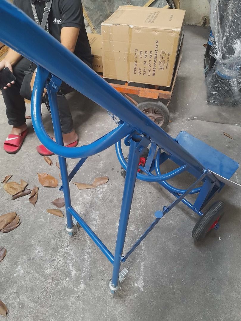Gas Cylinder Cart (Category: Construction Tools & Equipment) located in Manila. Submitted by 09150361920ronvillaflor (Listing ID 1418643471, Image 3). Description: Gas Cylinder Cart Specs: B-11-001 ₱4,000 "Welcome to Hayai Industrial tools supply corp." For inquiries 0-9-1-5-0-3-6-1-9-2-0 0-9-4-9-6-4-3-6-8-6-8 PRICE MAY CHANGE WITHOUT PRIOR NOTICE..