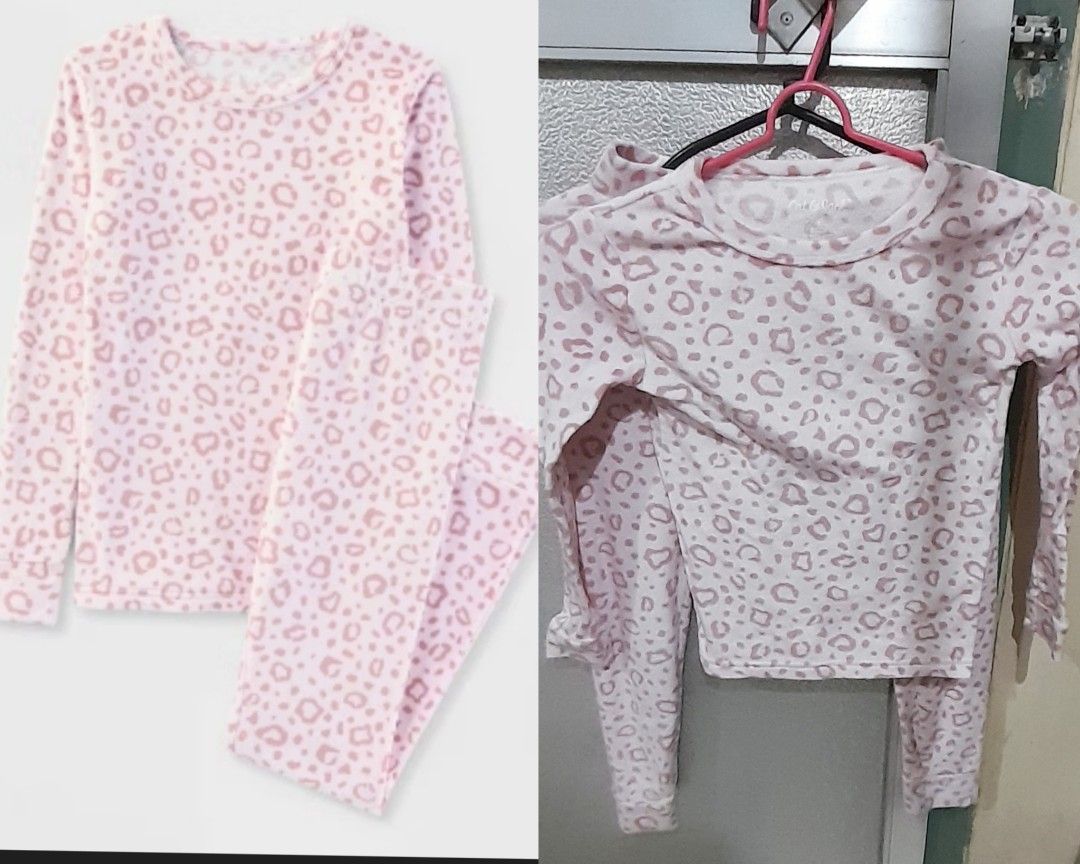 Girls pajama set pink cat&jack (Category: Babies & Kids Fashion) located in Mandaluyong City. Submitted by .prelovedbymitch (Listing ID 1418708408, Image 1). Description: good for 4-5 yrs old.